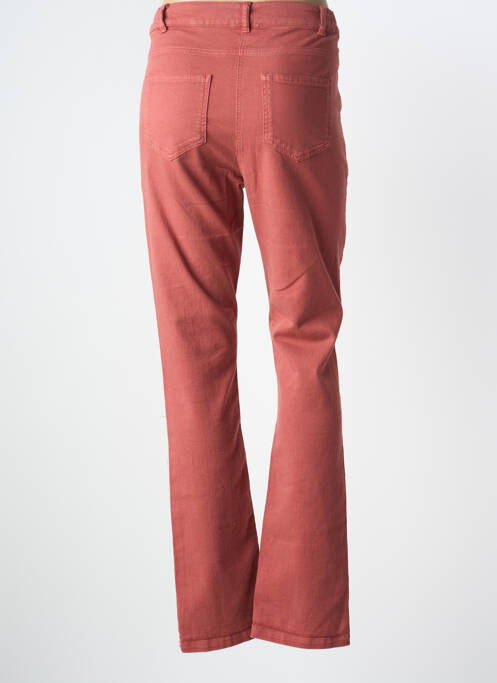 Jeans coupe slim taille normale taille normale orange GEVANA femme