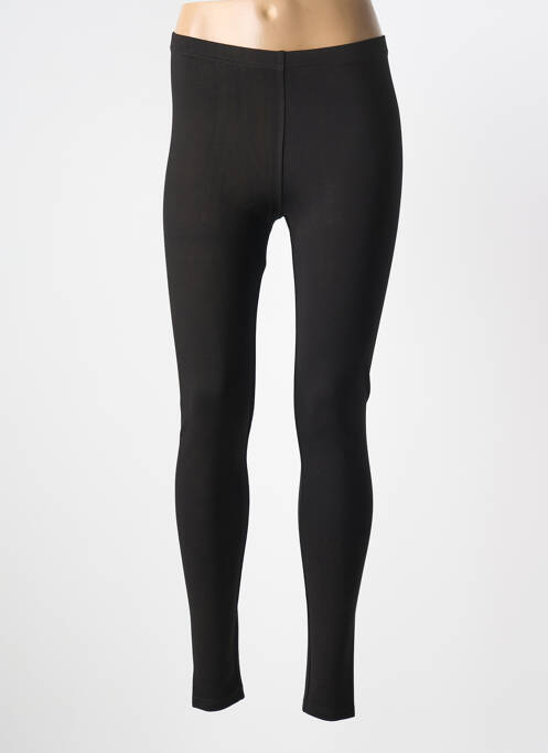 Legging tissage jersey taille normale noir GEVANA femme