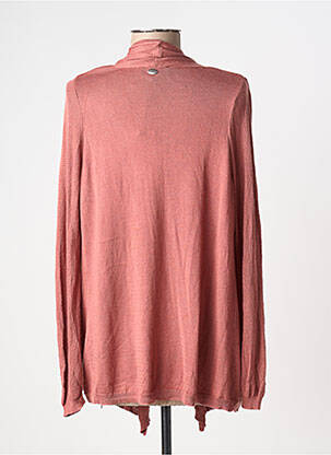 Gilet manches longues manches longues rose LA FIANCEE DU MEKONG femme