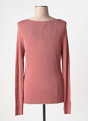 Pull coupe cintrée manches longues rose LA FIANCEE DU MEKONG femme
