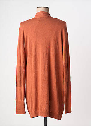 Gilet manches longues manches longues orange DDP femme