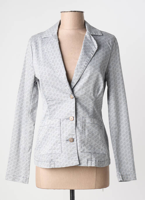 Blazer coupe cintrée gris CREAM femme