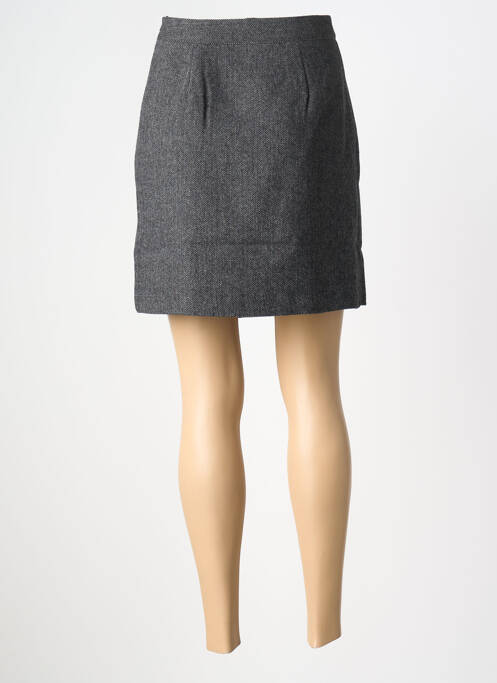 Jupe courte poches gris C'EST BEAU LA VIE femme