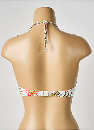 Haut de maillot de bain stretch haut bandeau blanc BANANA MOON femme