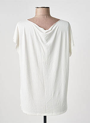 Top manches courtes manches courtes blanc SUN VALLEY femme