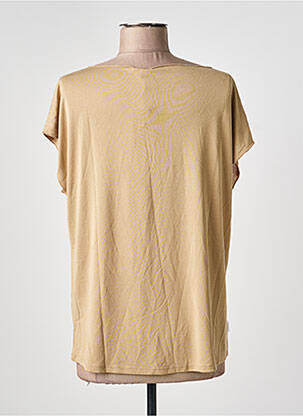 Top manches courtes manches courtes marron SUN VALLEY femme