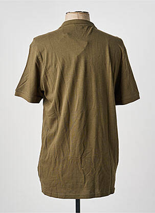 Polo coupe droite manches courtes vert SUN VALLEY homme