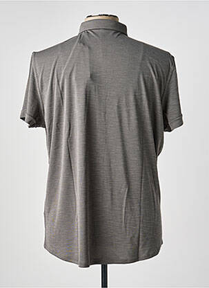 Polo coupe cintrée manches courtes gris SUN VALLEY homme
