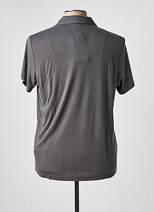 Polo coupe cintrée manches courtes gris SUN VALLEY homme