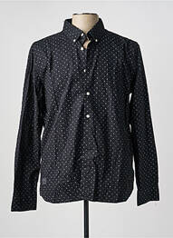 Chemise manches longues imprimé fantaisie noir OXBOW homme