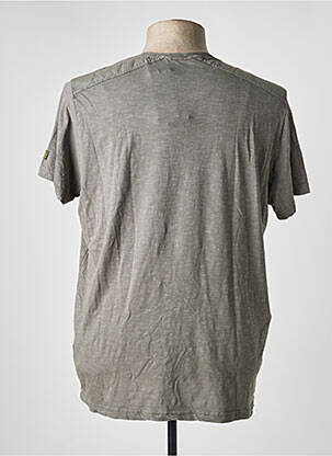T-shirt coupe droite manches courtes vert SUN VALLEY homme