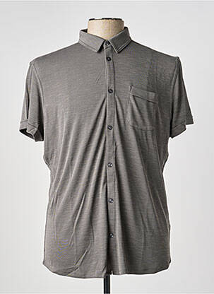 Polo coupe cintrée manches courtes gris SUN VALLEY homme