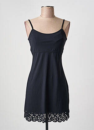 Robe de plage sans manche noir BANANA MOON femme