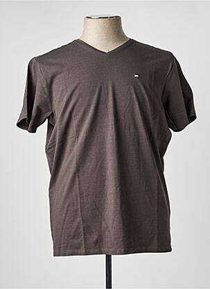 T-shirt coupe cintrée manches courtes vert SUN VALLEY homme