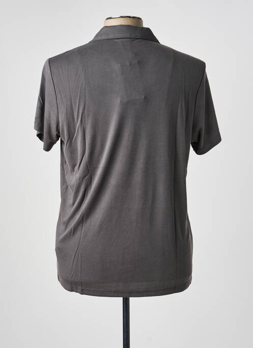 Polo coupe cintrée manches courtes gris SUN VALLEY homme