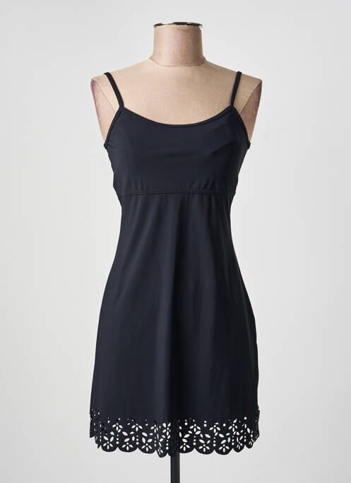 Robe de plage sans manche noir BANANA MOON femme