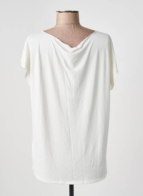 Top manches courtes manches courtes blanc SUN VALLEY femme