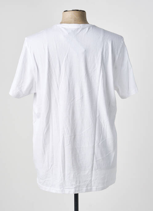 T-shirt coupe droite manches courtes blanc SUN VALLEY homme