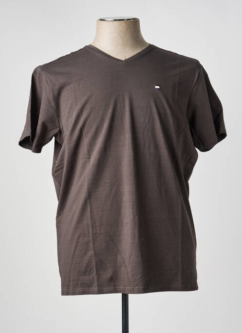 T-shirt coupe cintrée manches courtes vert SUN VALLEY homme