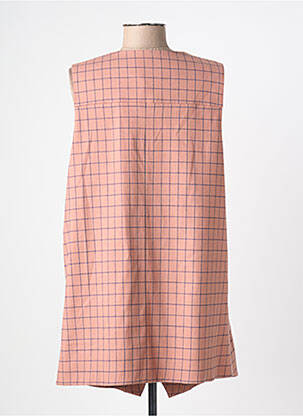 Veste casual coupe droite orange NIU femme