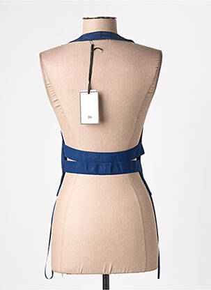Top imprimé fantaisie sans manche bleu ELISABETTA FRANCHI femme