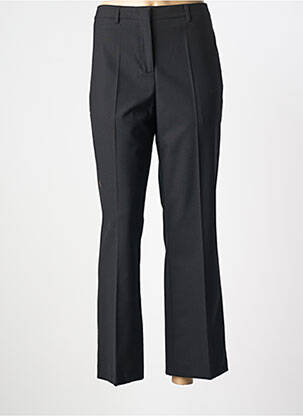Pantalon droit stretch taille normale noir SEMICOUTURE femme
