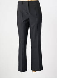 Pantalon droit stretch taille normale noir SEMICOUTURE femme