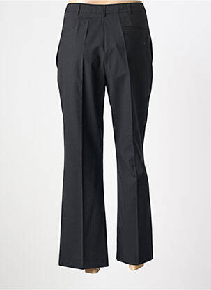 Pantalon droit stretch taille normale noir SEMICOUTURE femme