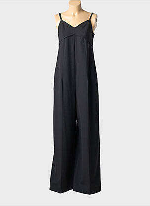 Combi-pantalon fines bretelles fines bretelles noir ALYSI femme