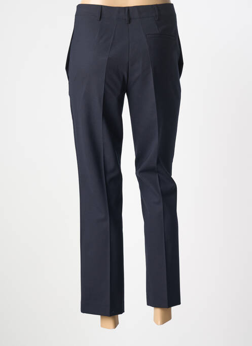Pantalon 7/8 stretch taille normale bleu SEMICOUTURE femme