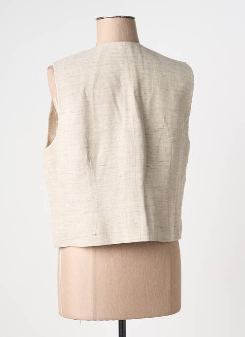 Gilet sans manche doublure beige HERSKIND femme