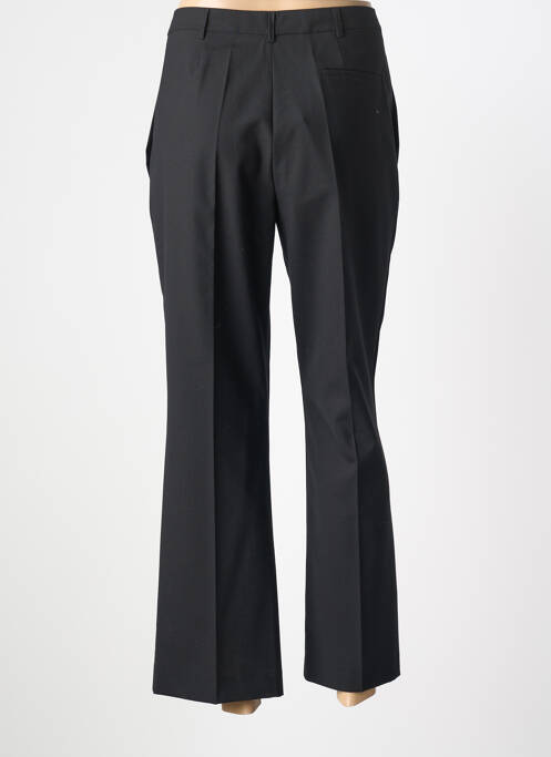 Pantalon droit stretch taille normale noir SEMICOUTURE femme