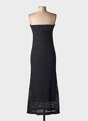 Robe longue sans manche sans manche noir CARACTERE femme
