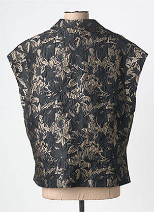 Blazer finition intérieure doublure satiné noir SUMMUM femme