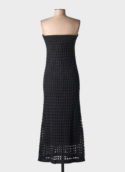 Robe longue sans manche sans manche noir CARACTERE femme
