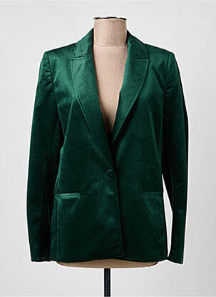 Blazer coupe cintrée vert LA PETITE FRANCAISE femme