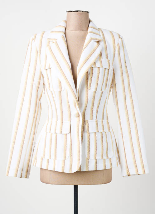 Blazer coupe cintrée blanc PHO FIRENZE femme