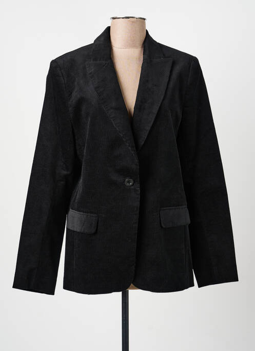 Blazer finition intérieure doublée noir LA PETITE FRANCAISE femme