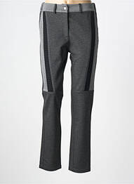 Pantalon slim taille élastique taille normale gris TRICOT CHIC femme