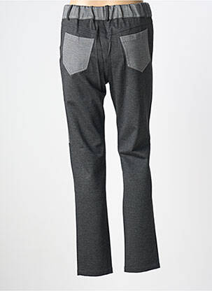 Pantalon slim taille élastique taille normale gris TRICOT CHIC femme