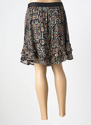 Jupe courte doublure noir SUMMUM femme