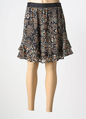 Jupe courte doublure noir SUMMUM femme