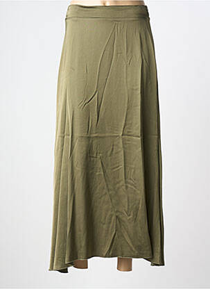 Jupe longue taille haute vert DIXIE femme