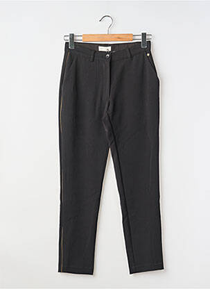 Pantalon 7/8 taille à pinces taille normale noir HARRIS WILSON femme