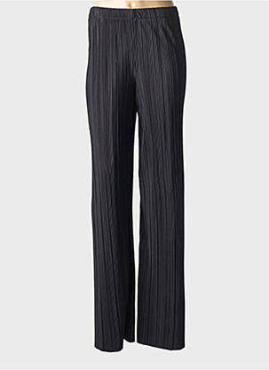 Pantalon droit stretch taille normale noir DIXIE femme