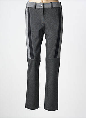 Pantalon slim taille élastique taille normale gris TRICOT CHIC femme