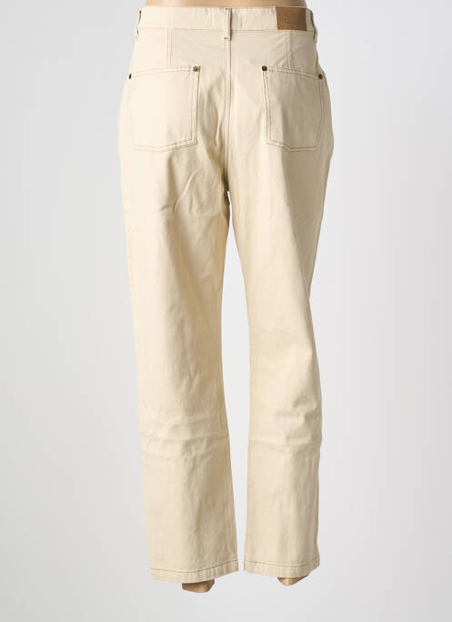 Jeans coupe droite stretch taille normale beige HARRIS WILSON femme