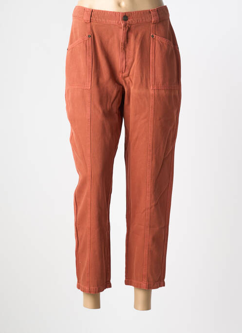 Jeans coupe droite taille haute taille haute orange HARRIS WILSON femme