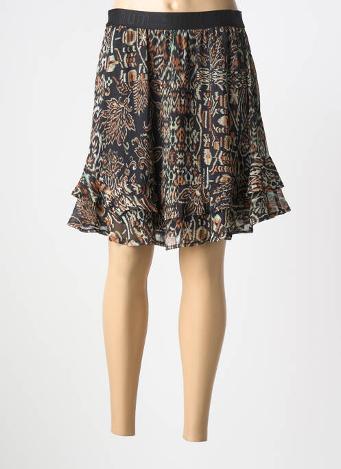 Jupe courte doublure noir SUMMUM femme