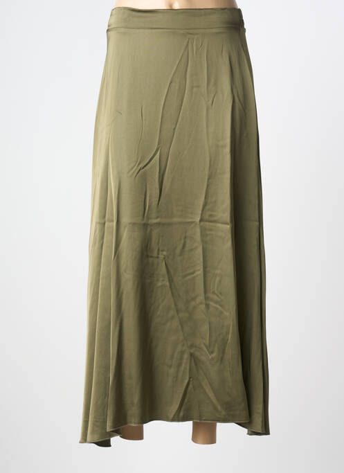 Jupe longue taille haute vert DIXIE femme